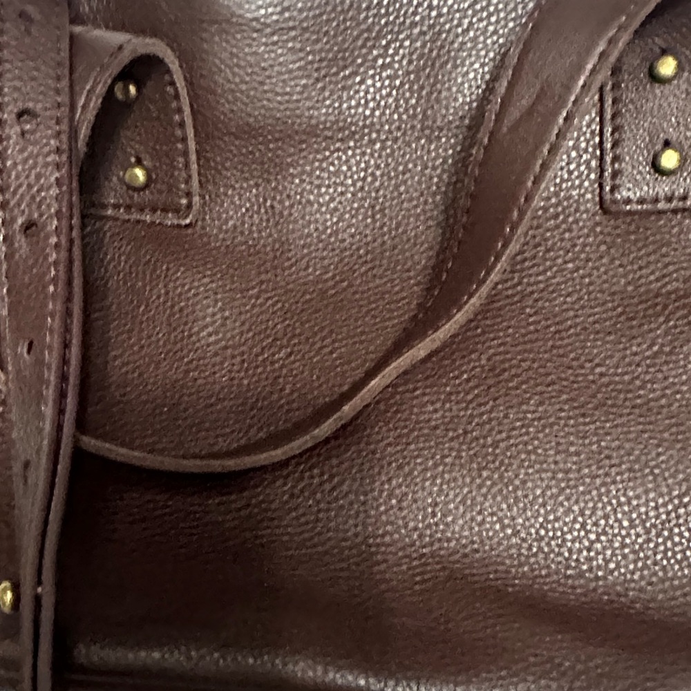 Brown Leather Handbag